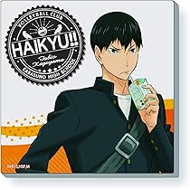 ハイキュー　コースター　影山飛雄 Amazon.co.jp: ハイキュー!! 極楽湯コラボ コースター 影山飛雄